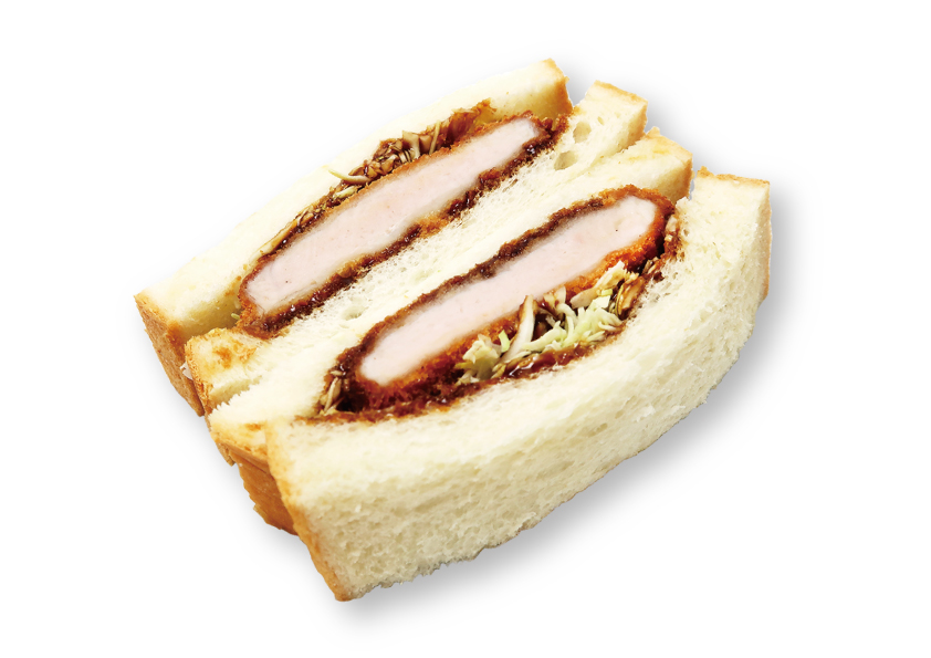 ロースとんかつサンド