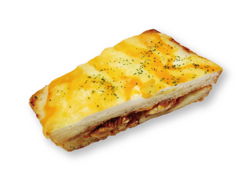 照り焼きチェダーの
クロックムッシュ