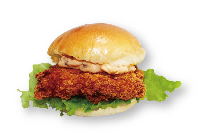 チキンフィレバーガー