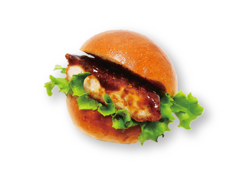 ロースカツバーガー